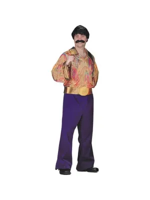 Adult 70's Hippie Man Costume