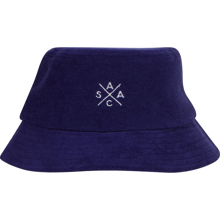 Adults Andy Cohen Navy Terry Bucket Hat