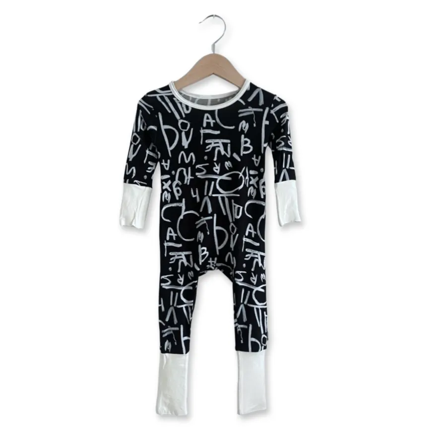 Alphabet for Autism Day to Night Romper