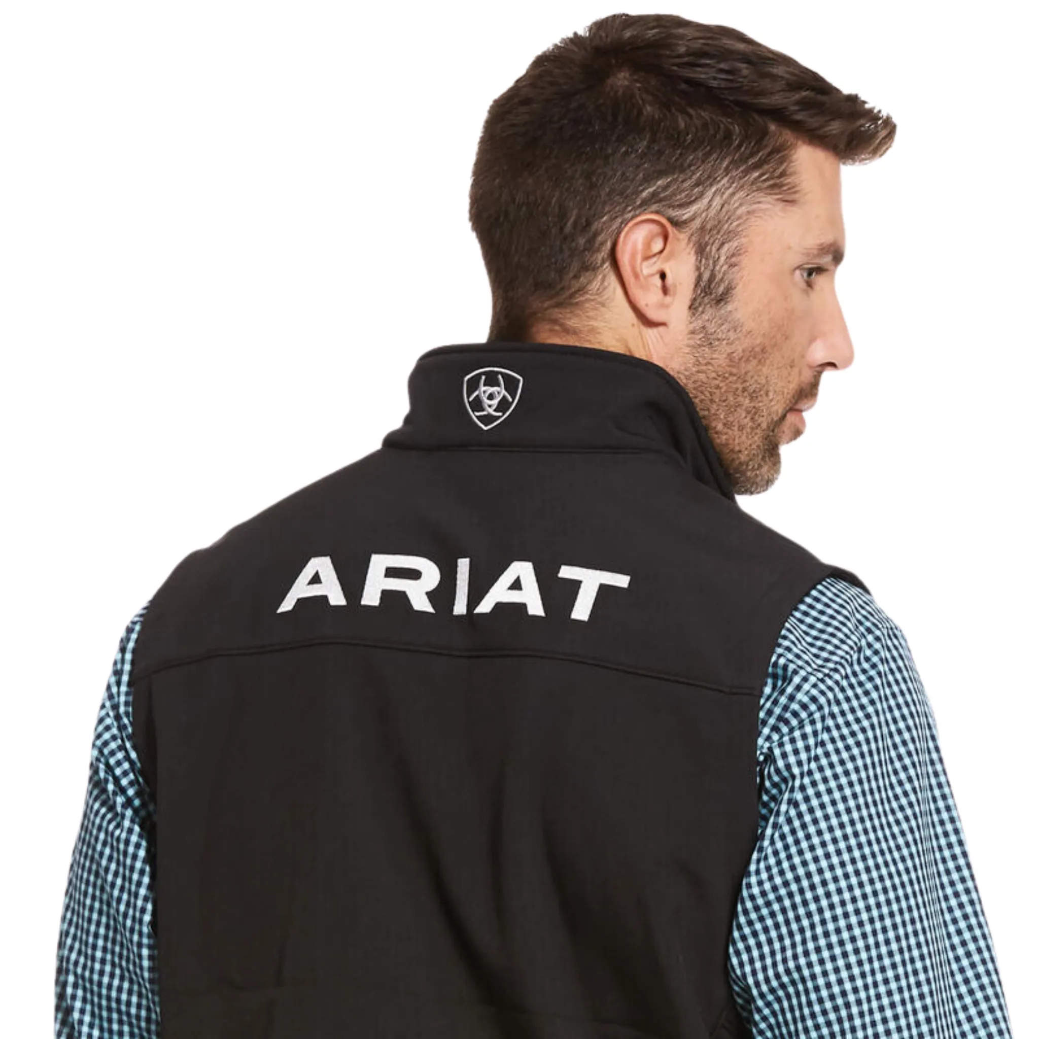 ARIAT MEN'S LOGO 2.0 SOFTSHELL VEST - 10028321