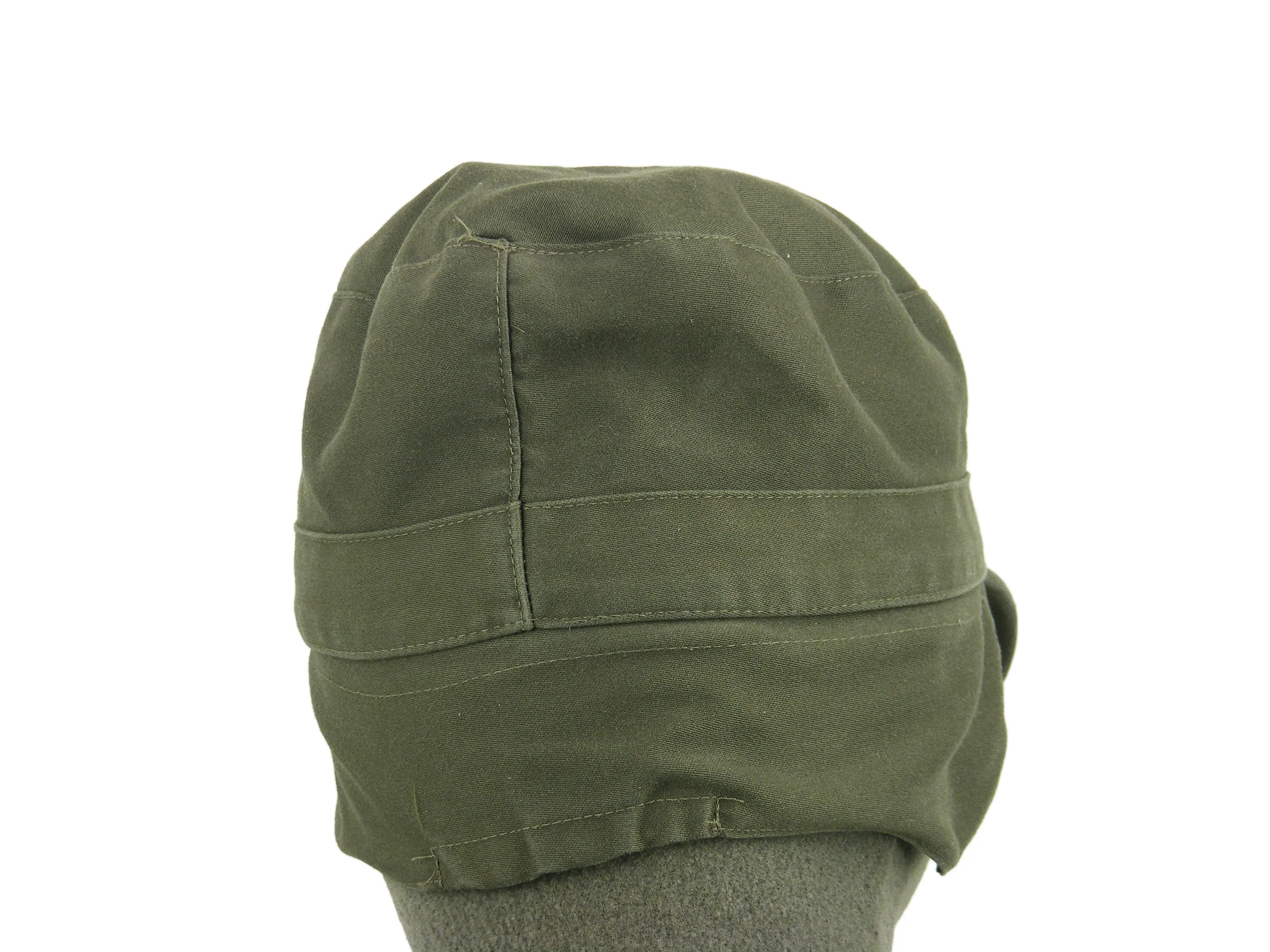 Austrian Olive Green Fatigue cap with neck shield