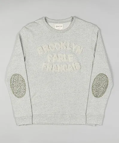 Brooklyn Parle Francais Sweater Grey