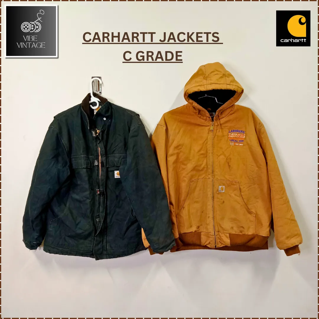 CARHARTT JACKETS C GRADE - 07 PCS (BUNDLE 1)