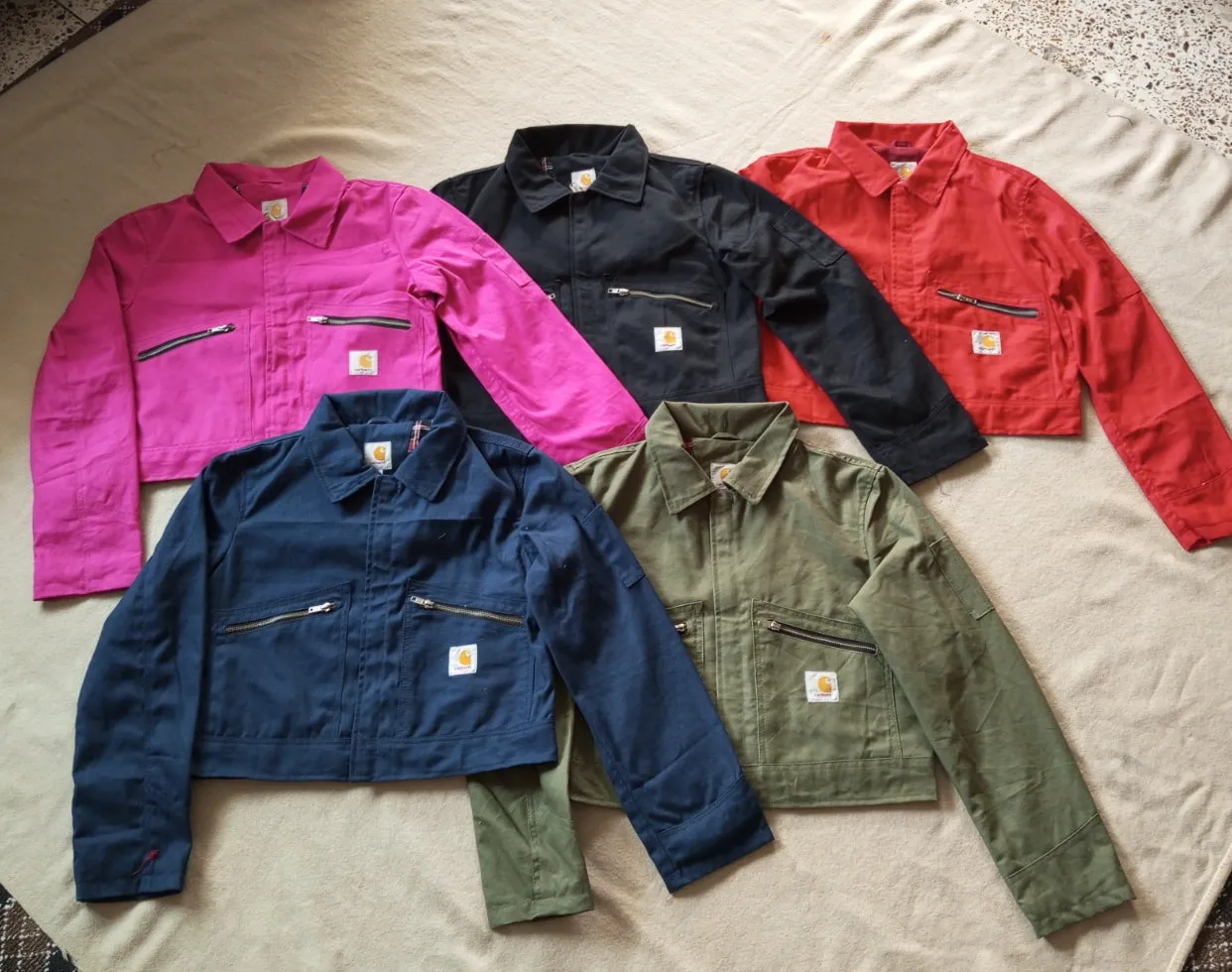 Carhartt Rework style Cropped Jackets 15 pcs