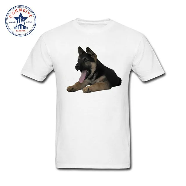 dj music dog t shirt men