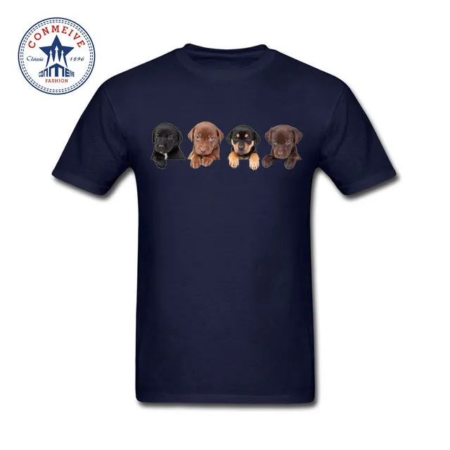 dj music dog t shirt men