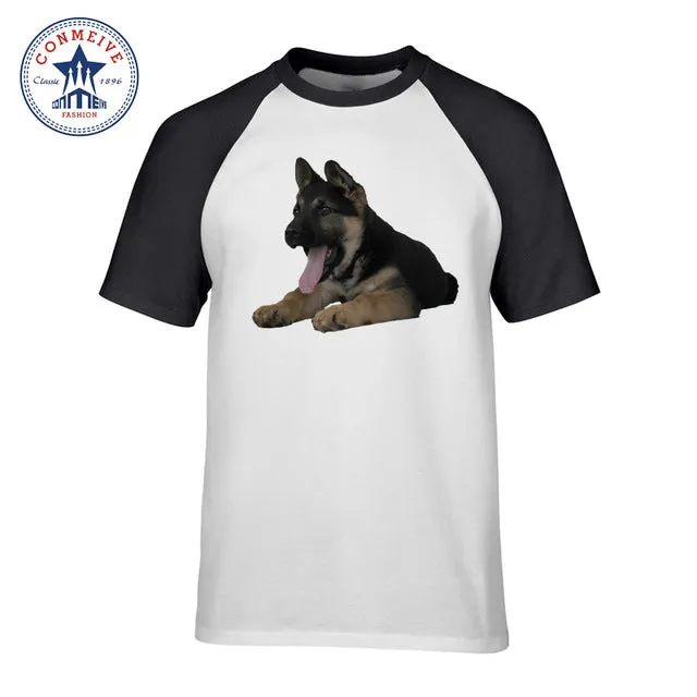 dj music dog t shirt men