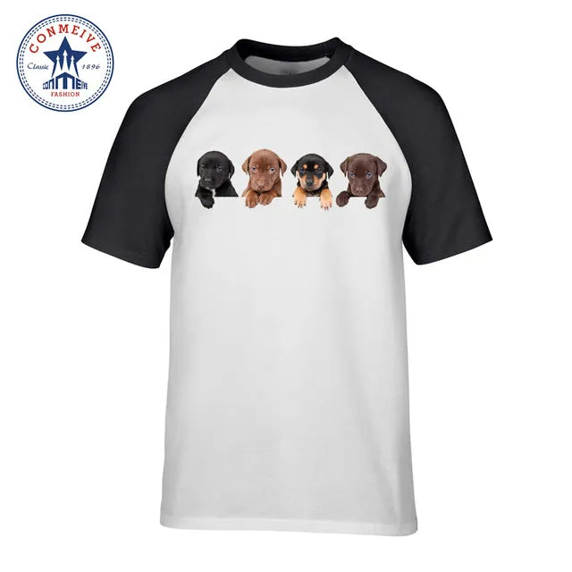 dj music dog t shirt men