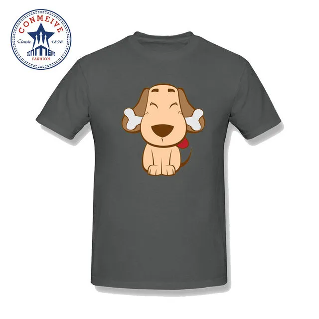 dj music dog t shirt men