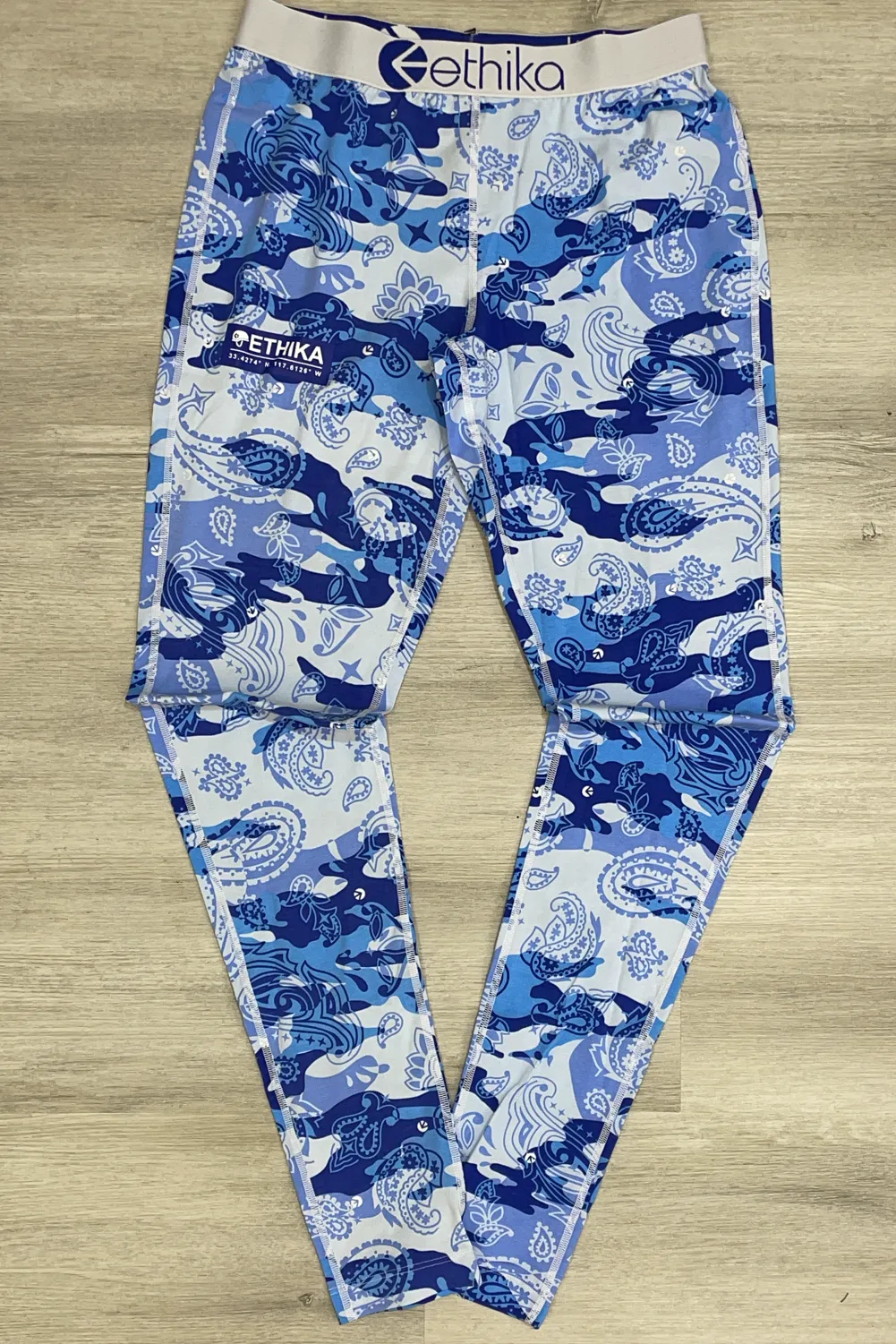 Ethika- tear drop camo leggings  (women)