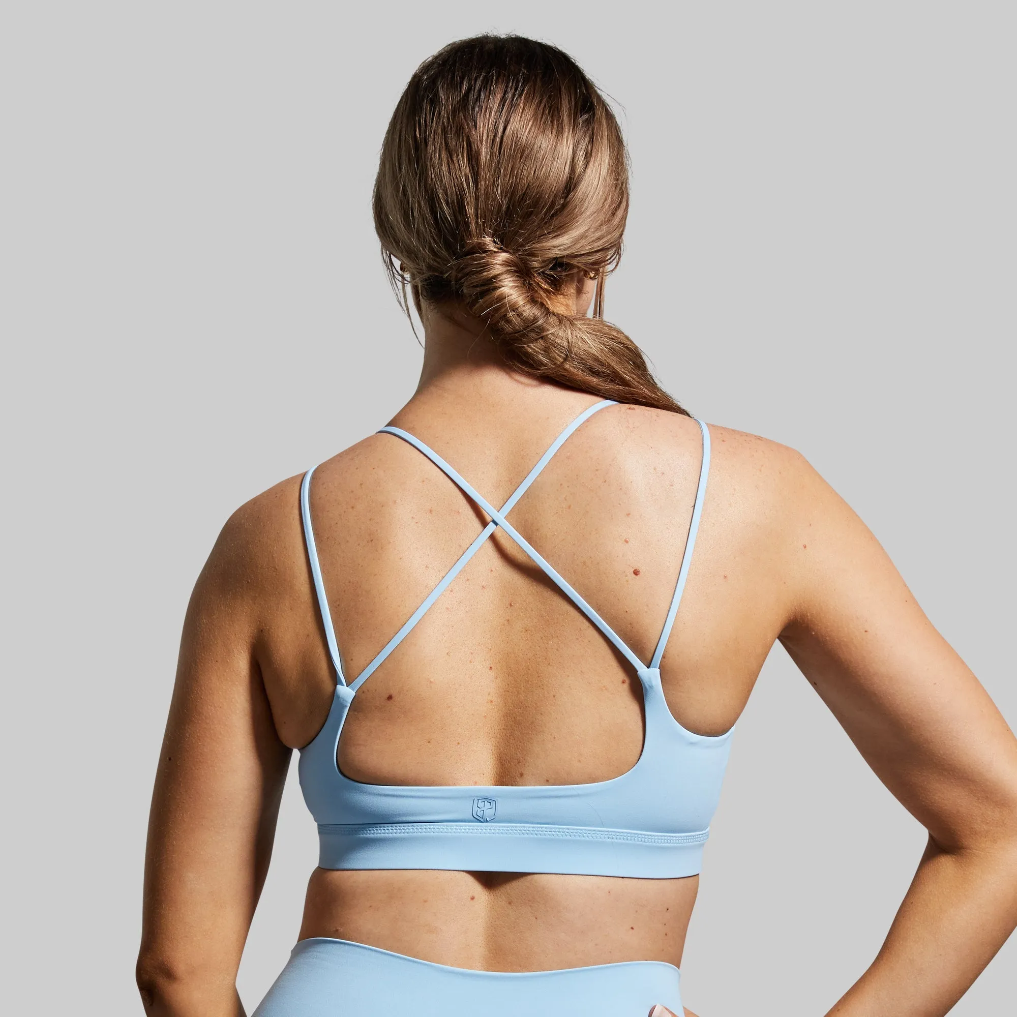 Exhale Sports Bra (Dream Blue)