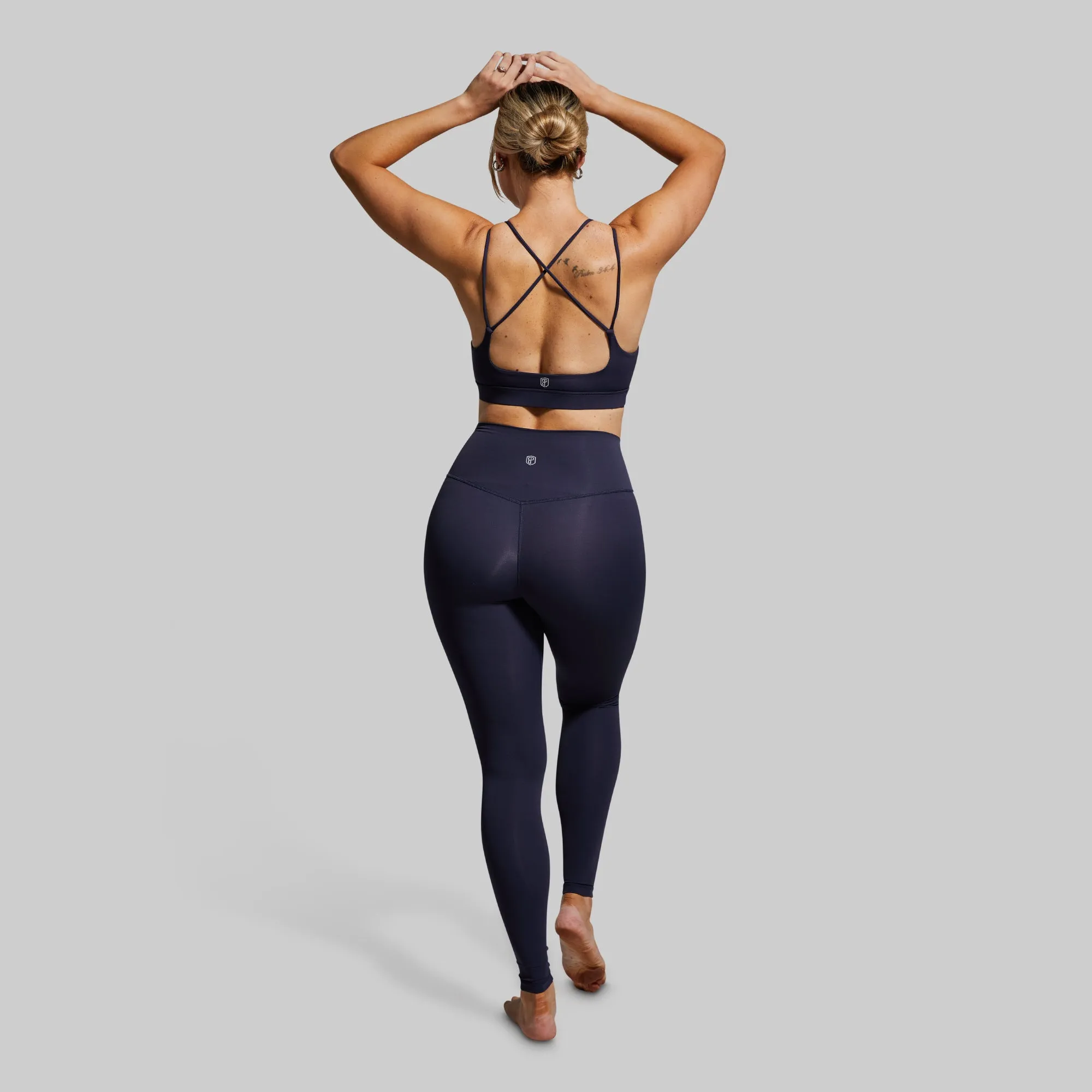 Exhale Sports Bra (Navy)