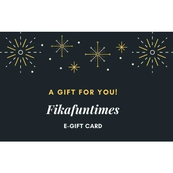 Fikafuntimes Clothing Brand & Accessories Gift Cards