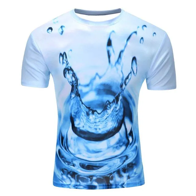 galaxy space 3D t shirt