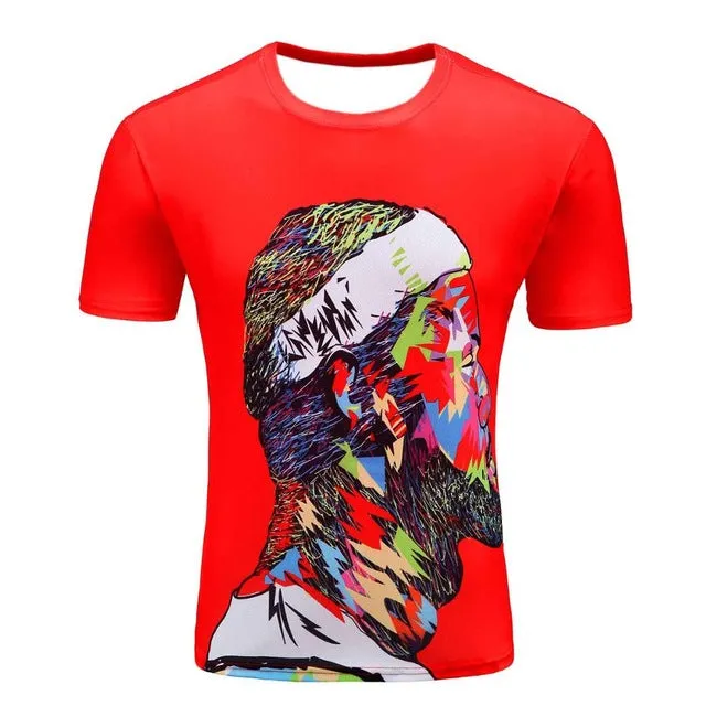 galaxy space 3D t shirt