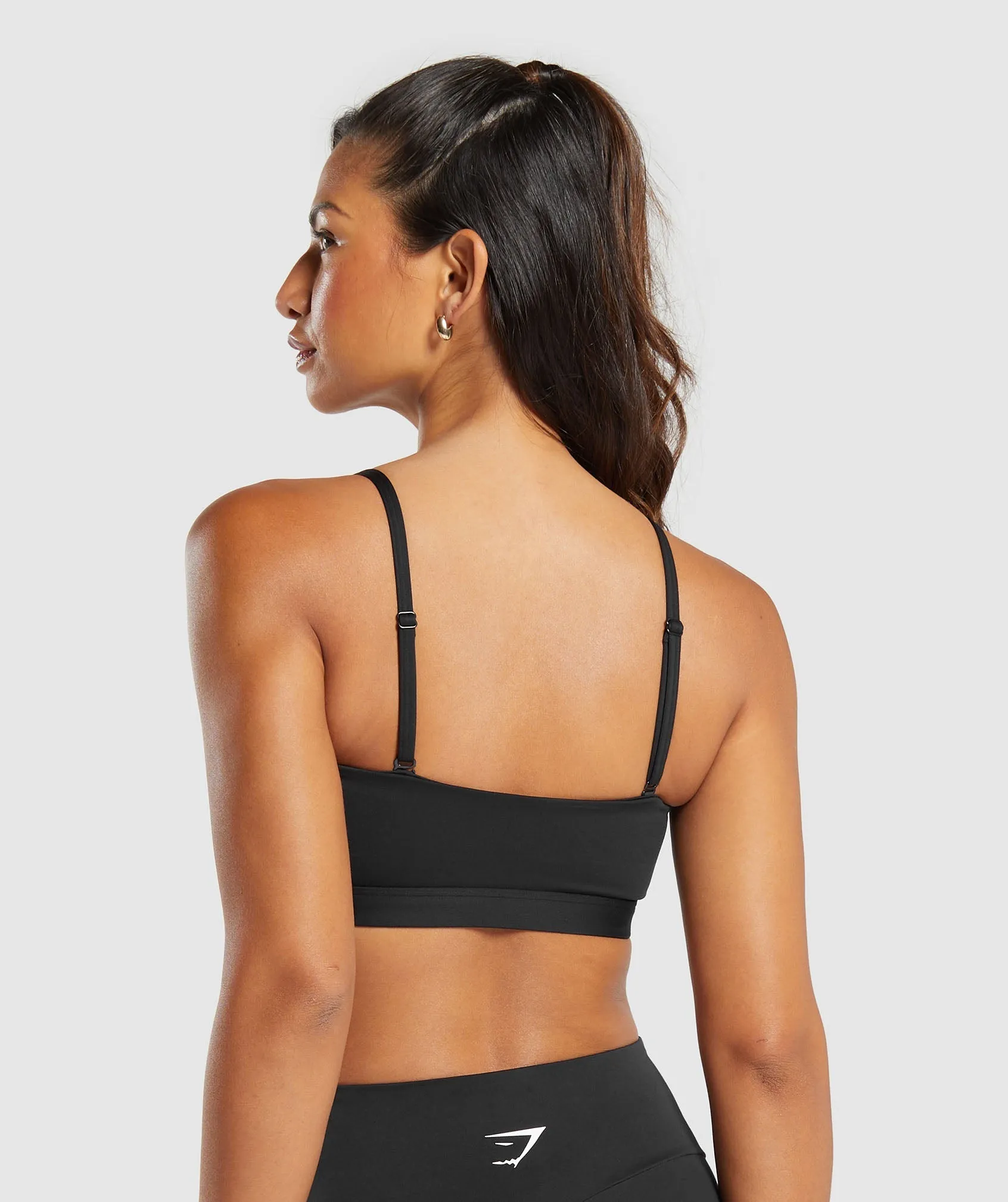 Gymshark Multi Way Strap Bandeau Bra - Black