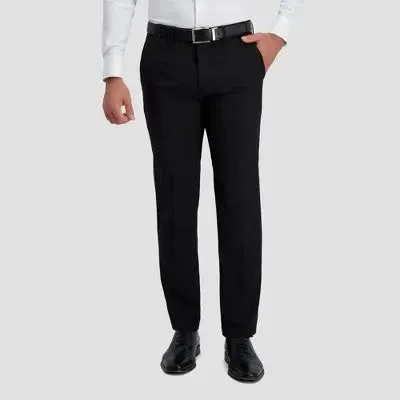 Haggar H26 Men's Tailored Fit Full Premium Pants Lightweight