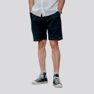 Heavyweight selvedge denim shorts for men