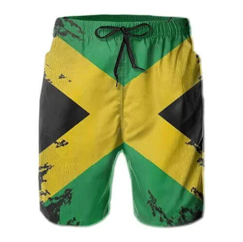 Jamaica men beach shorts -Sexikinis Swim