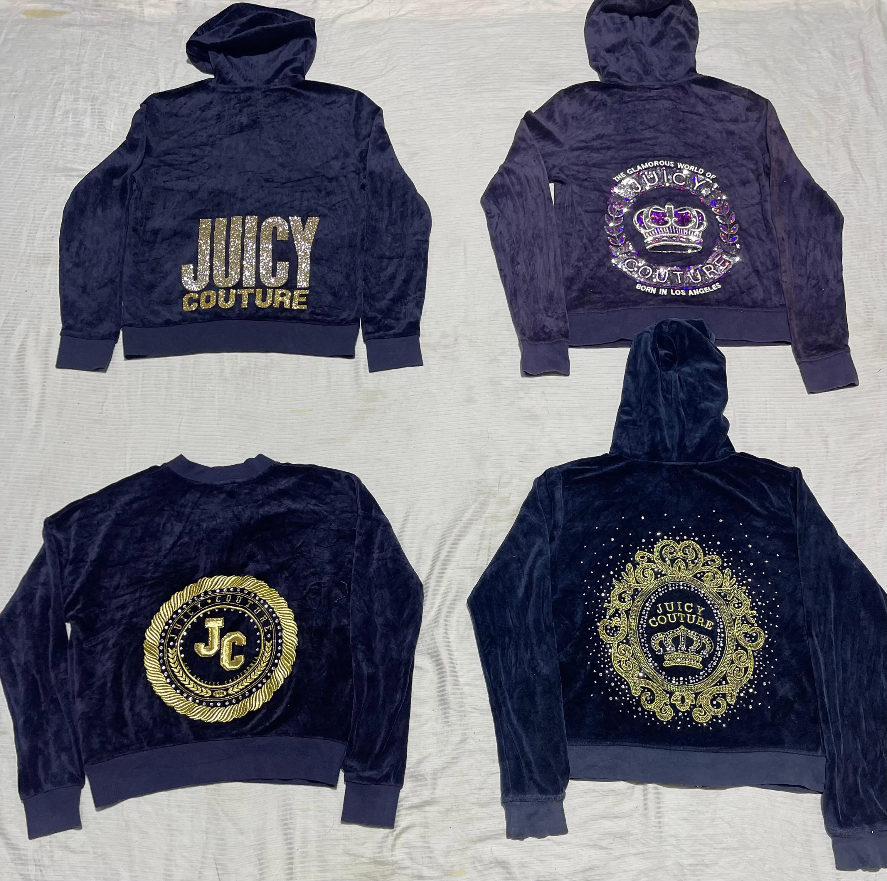 Juicy couture hoodies  14 pieces