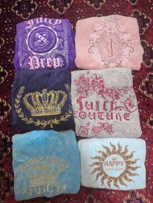 Juicy couture hoodies 17 pieces