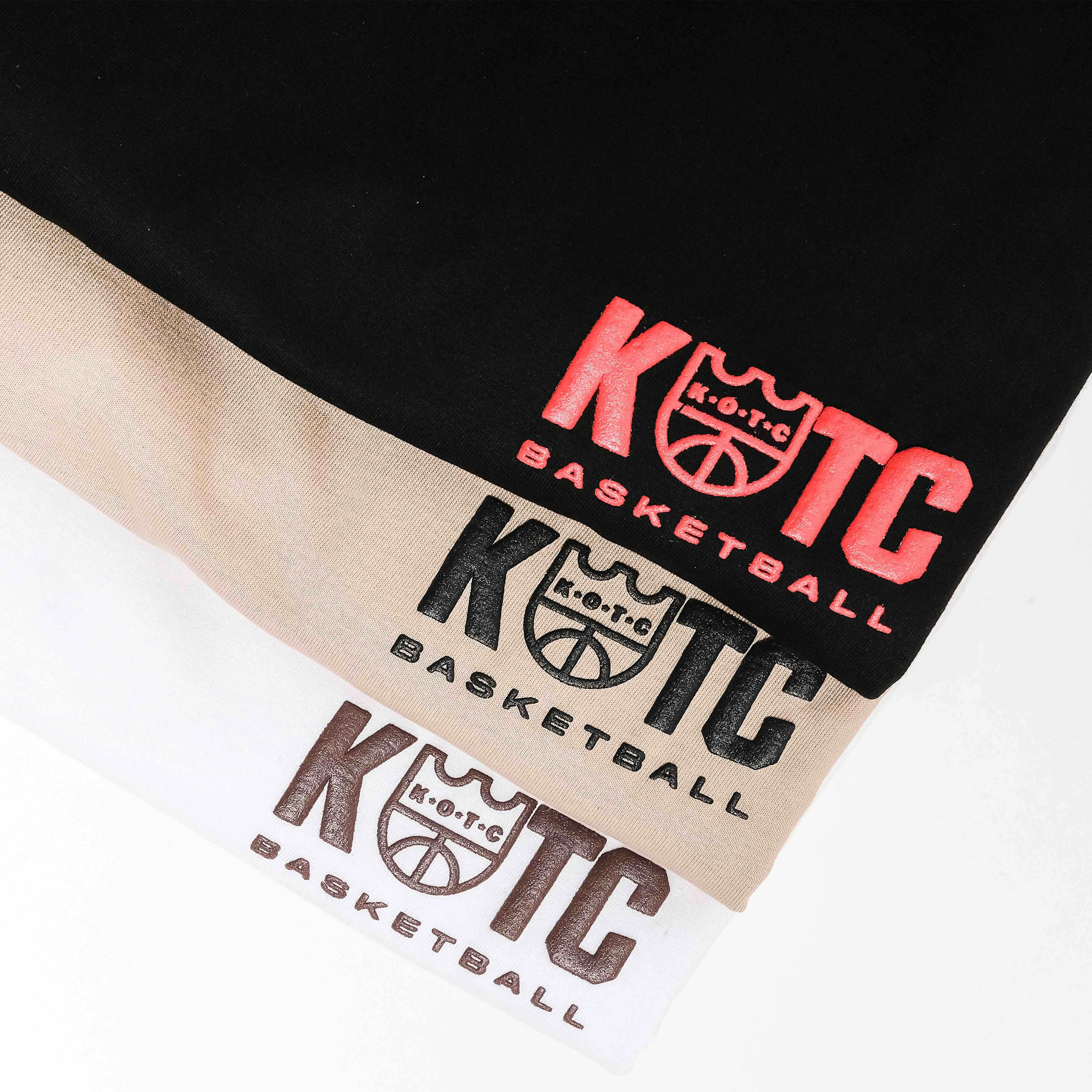 KOTC Basketball T-Shirt in Embossed Print