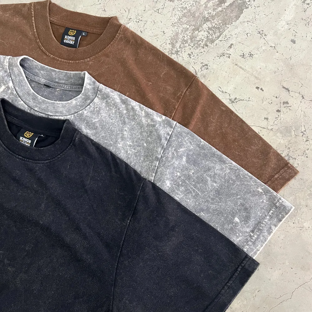 KOTC Daily Tees Pack Vintage Washed - Black, Brown, Gray