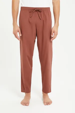 Men Brown Pyjama Bottom