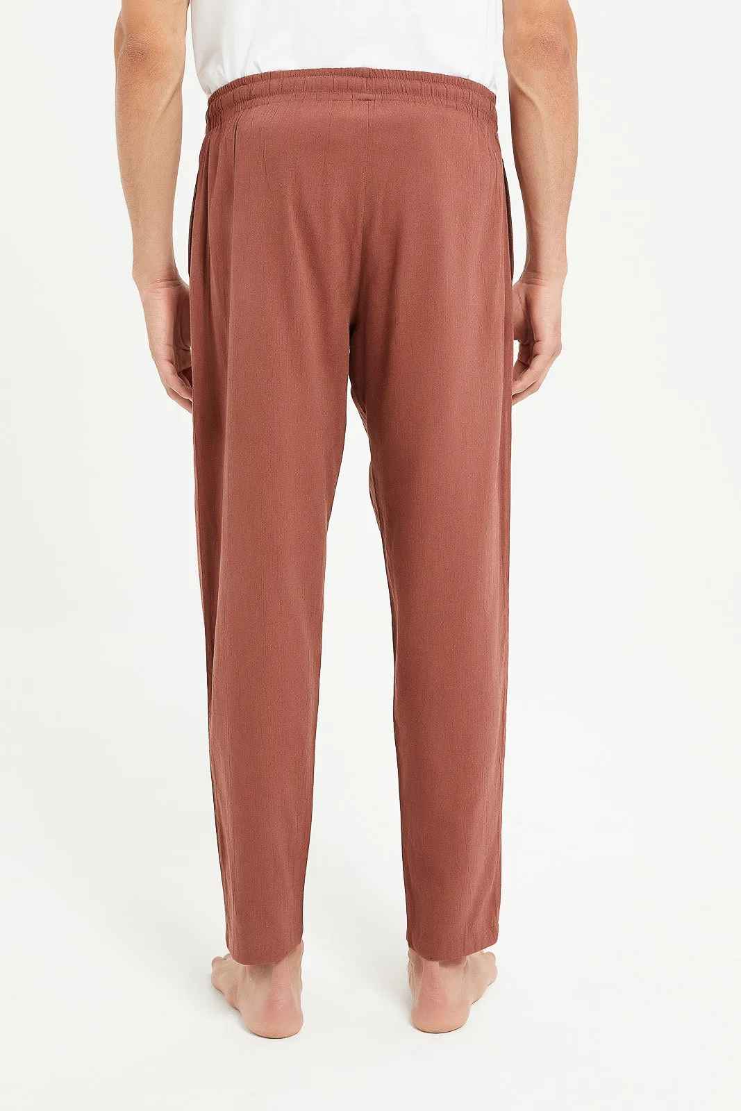 Men Brown Pyjama Bottom