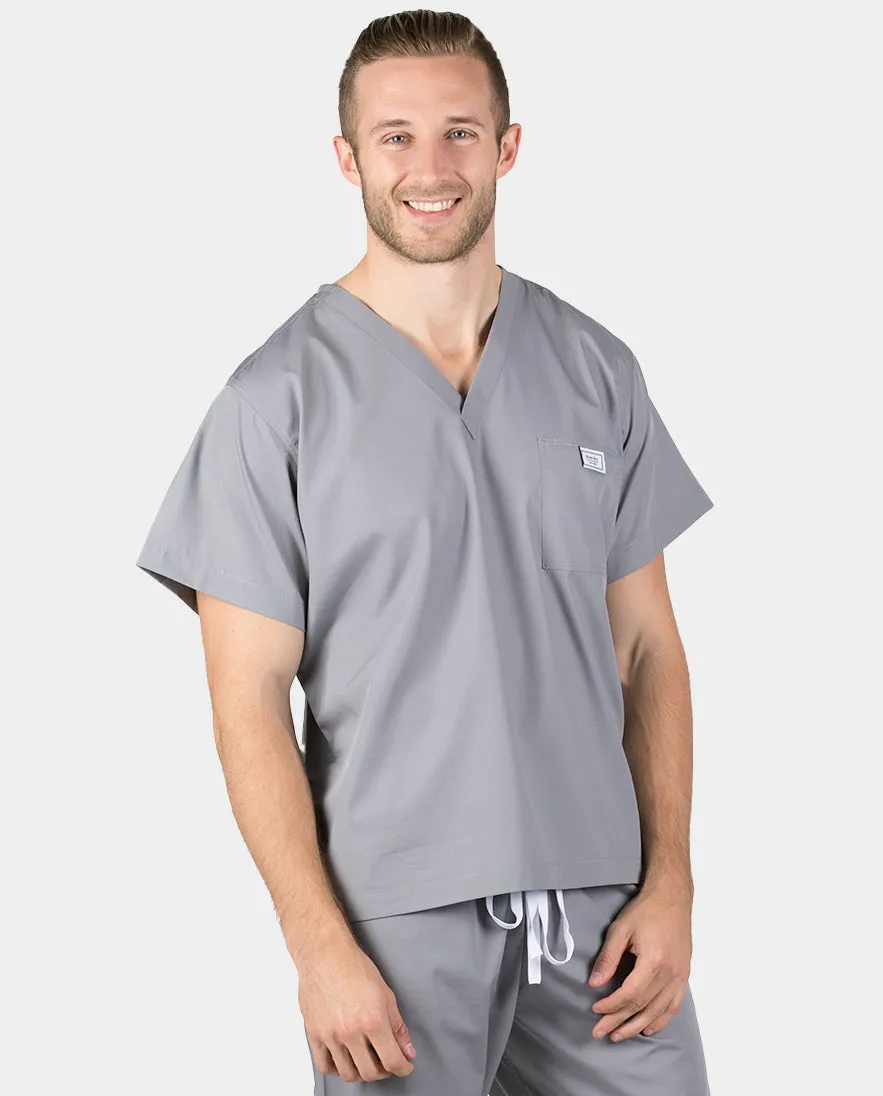 Mens Custom Scrub Tops