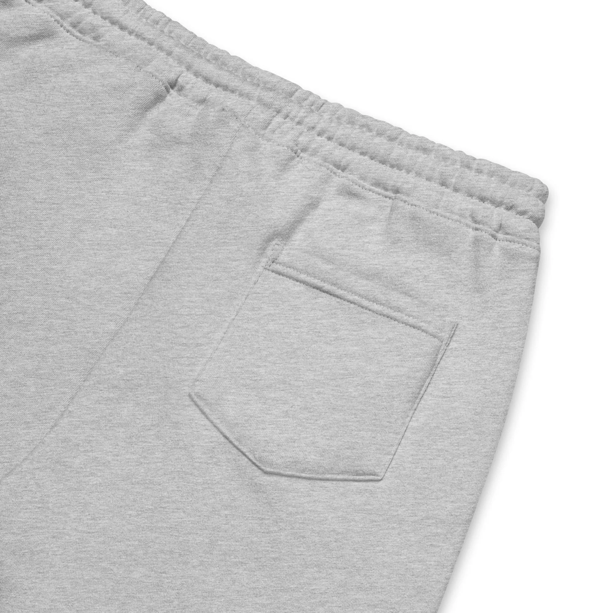 Men's Fleece Shorts with Paw Print