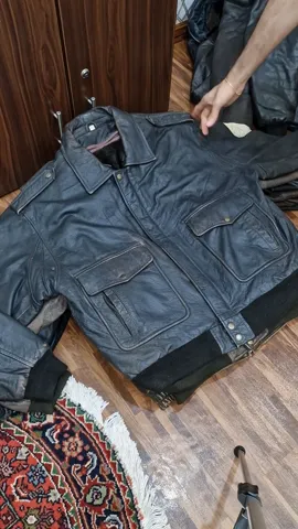 Mens flight bomber leather jackets