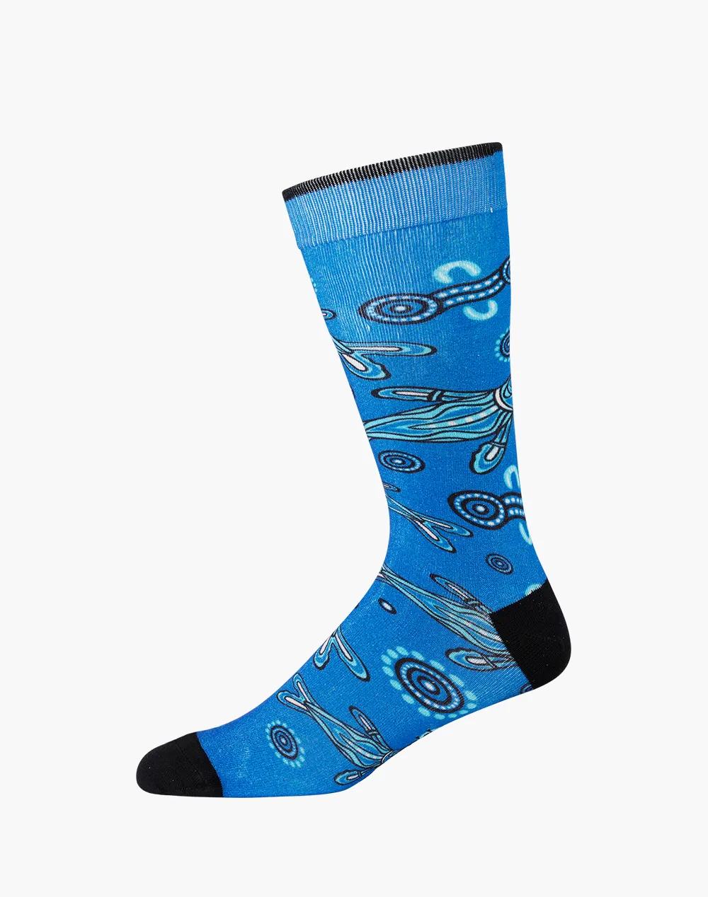 MENS NATIVE AUSTRALIAN SEAL BAMBOO SOCK