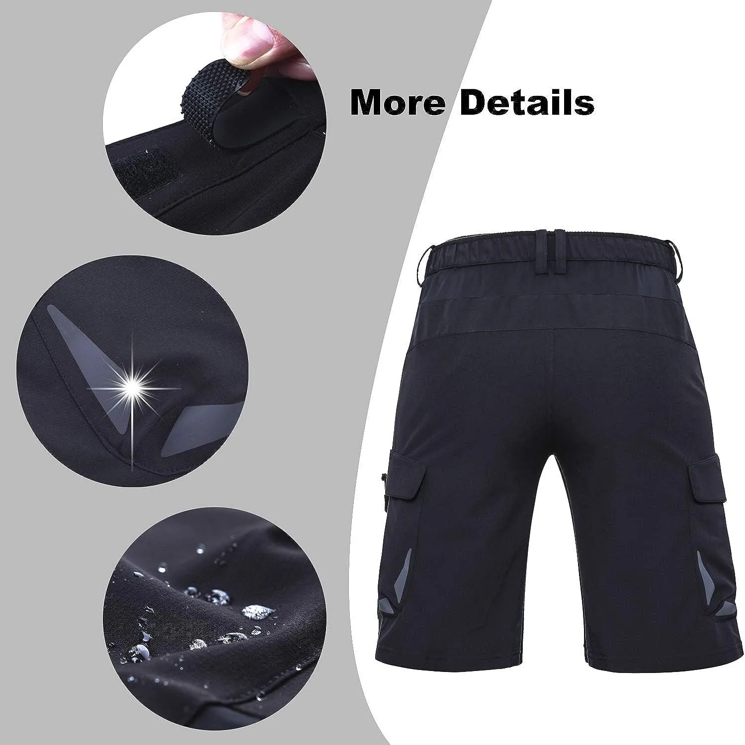 Men's Padded Mountain Bike Shorts 06