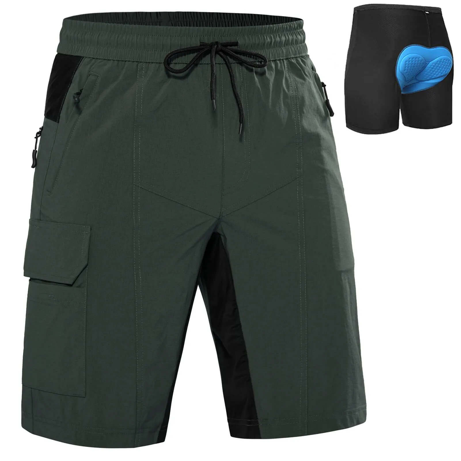 Men's Padded Mountain Bike Shorts 20