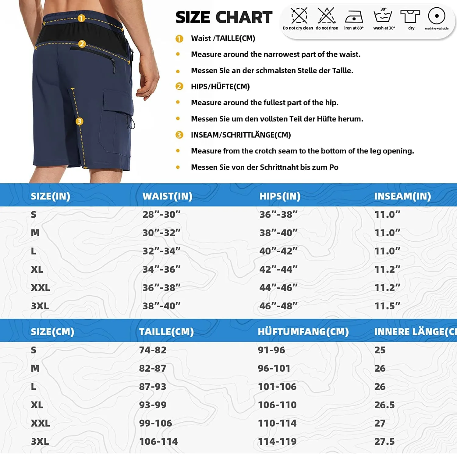 Men's Padded Mountain Bike Shorts 20