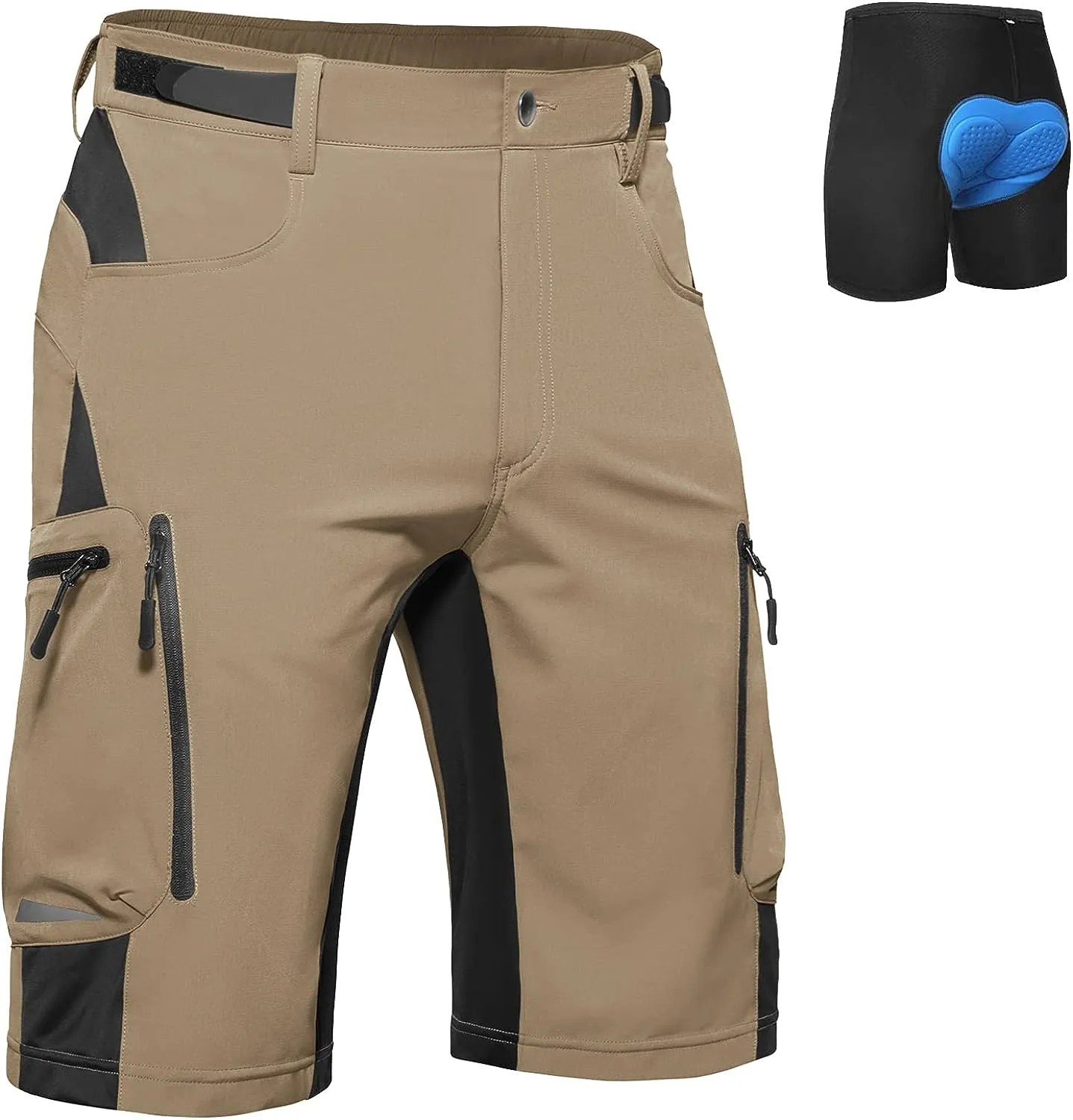 Men's Padded Mountain Bike Shorts 27