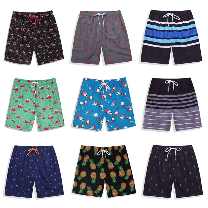 Men's Sports Short Beach Bermuda Board Shorts Surfing Swimming Boxer Trunks Bathing Suits Swimwear Swimsuit