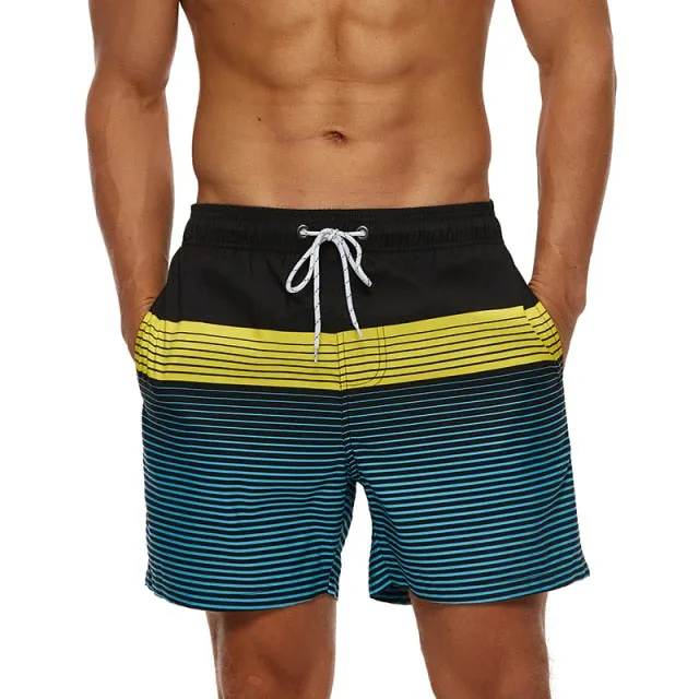 Men's Sports Short Beach Bermuda Board Shorts Surfing Swimming Boxer Trunks Bathing Suits Swimwear Swimsuit