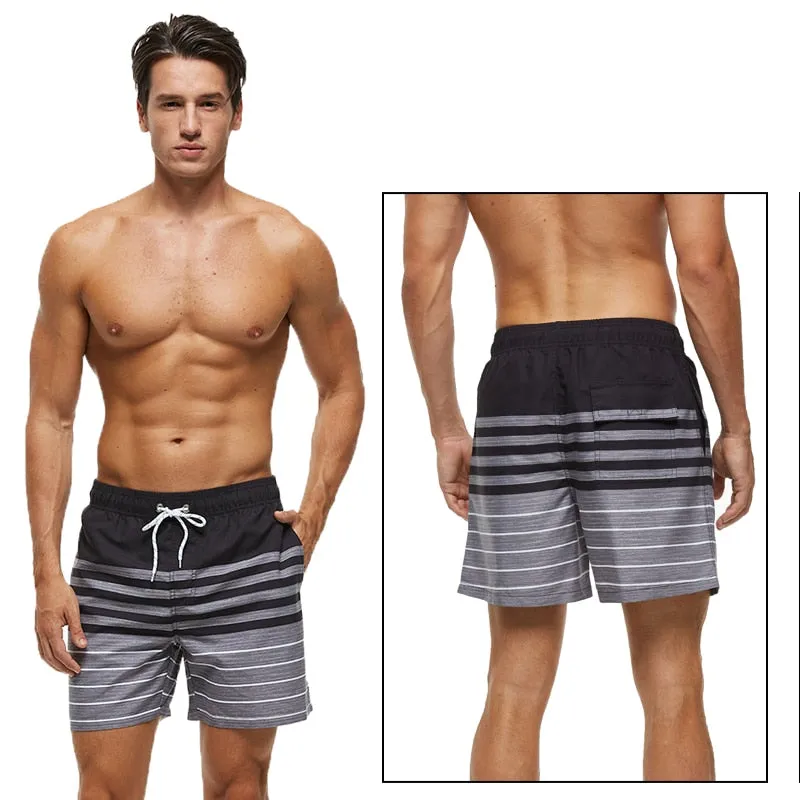 Men's Sports Short Beach Bermuda Board Shorts Surfing Swimming Boxer Trunks Bathing Suits Swimwear Swimsuit