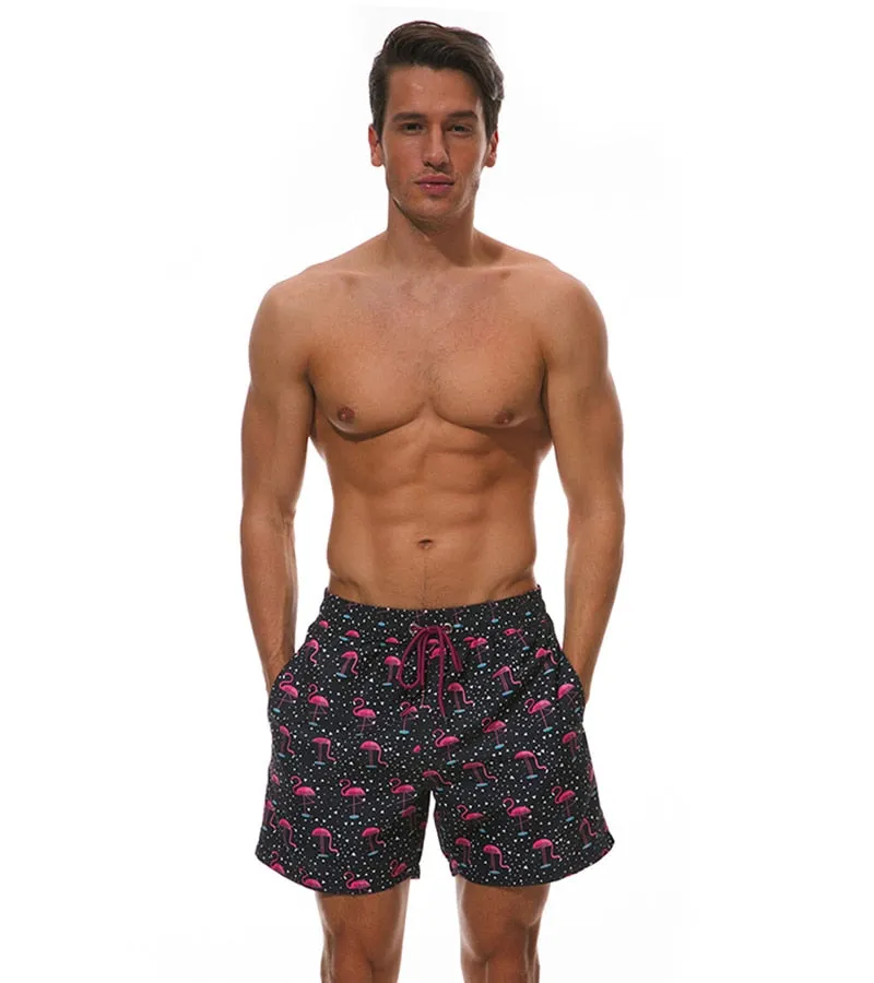 Men's Sports Short Beach Bermuda Board Shorts Surfing Swimming Boxer Trunks Bathing Suits Swimwear Swimsuit