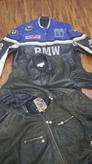 Mens vintage motorbike jacket