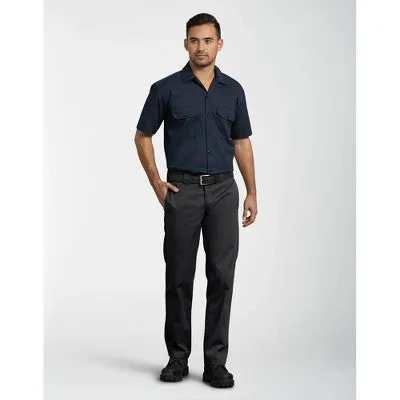 NEW - Dickies Men's Slim Fit Straight Leg Work Pants - Black 36x30