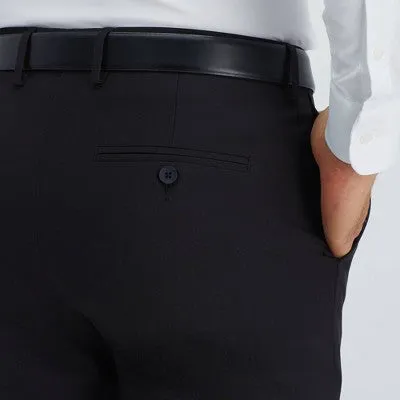 New - Haggar H26 Men's Premium Stretch Slim Fit Dress Pants