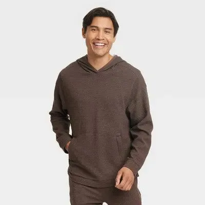 Open Box - All In Motion Men's Pullover Hooded Fleece Hoodie Kangaroo Pocket