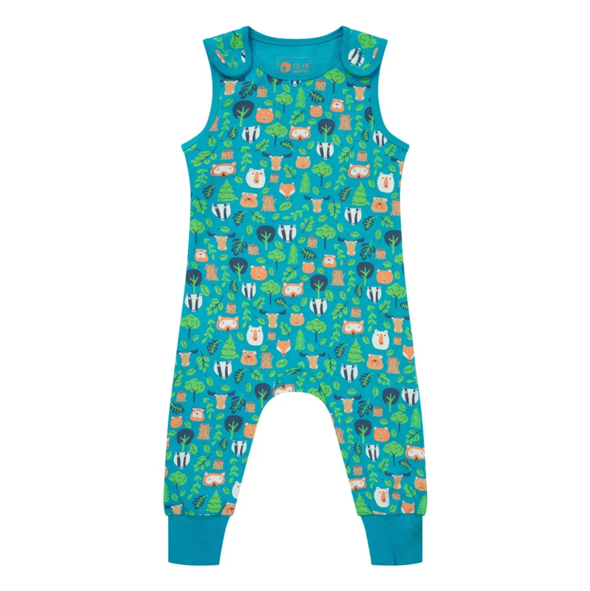 Piccalilly Tree Tops Dungarees