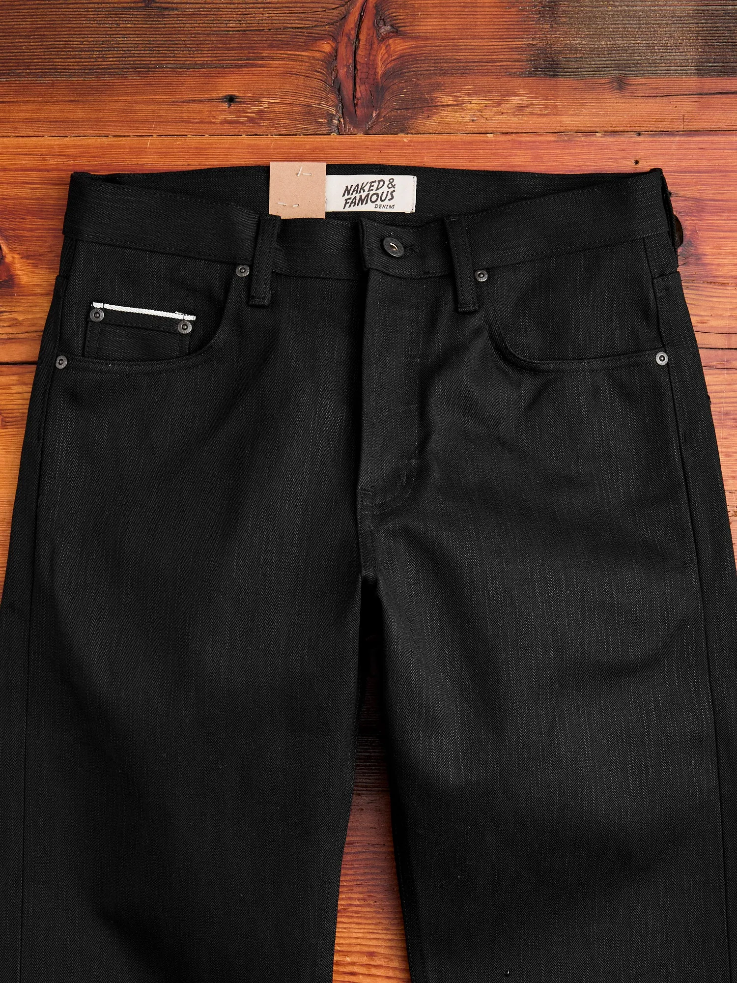 "Anniversary Left Hand Twill - Double Black Edition" 13.75oz Selvedge Denim - Easy Guy Fit