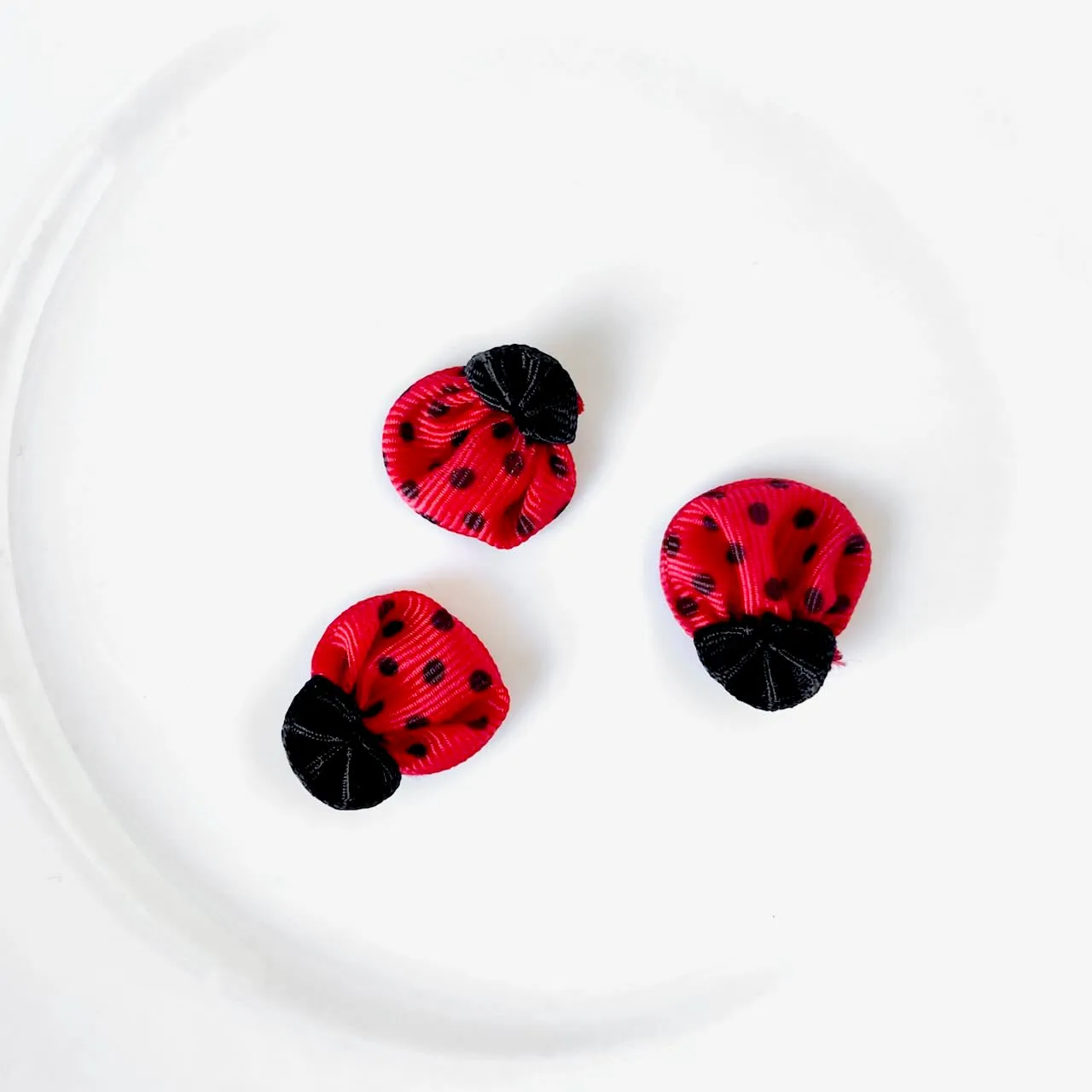 Ribbon Ladybugs - Vintage