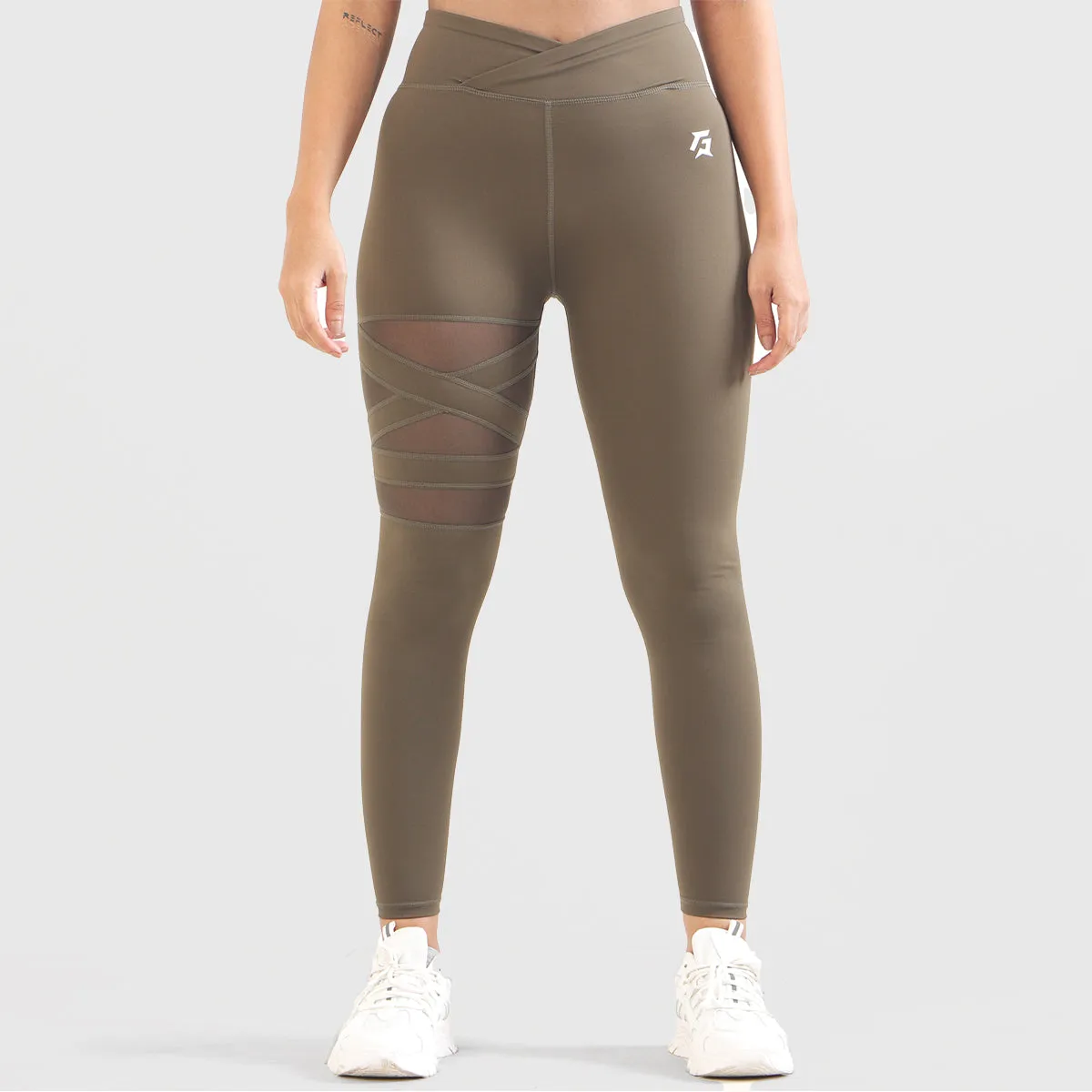 Rise Leggings (Olive)