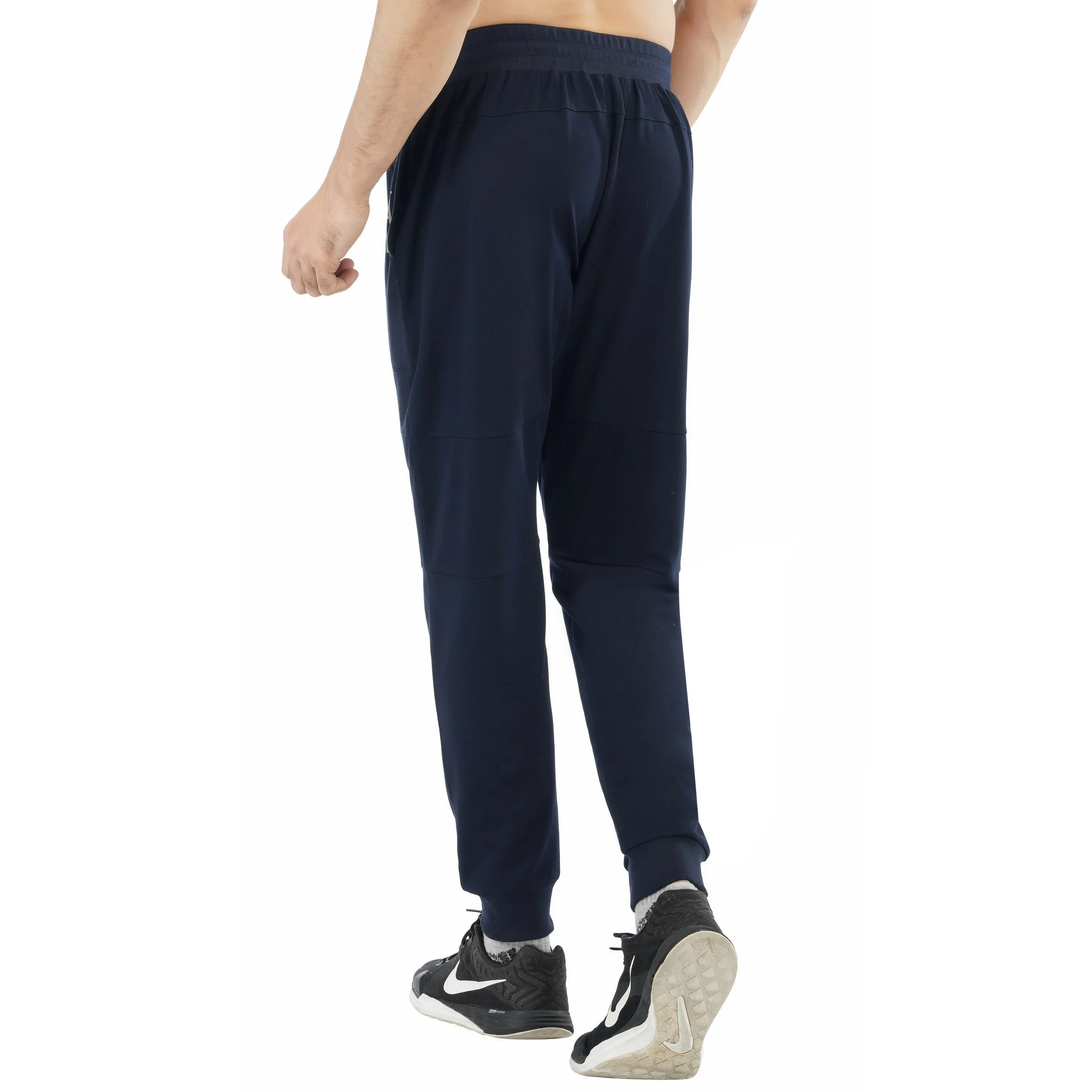 SLAY. Men's Navy Blue Joggers